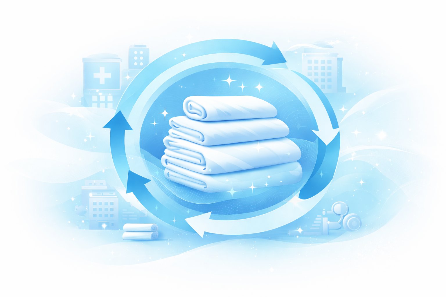 Профессиональная прачечная CrystalClean - стирка белья для бизнеса в Санкт-Петербурге